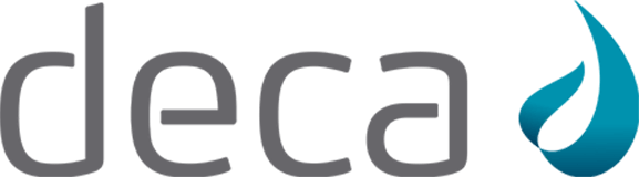 Logo Deca — metais sanitários e louças